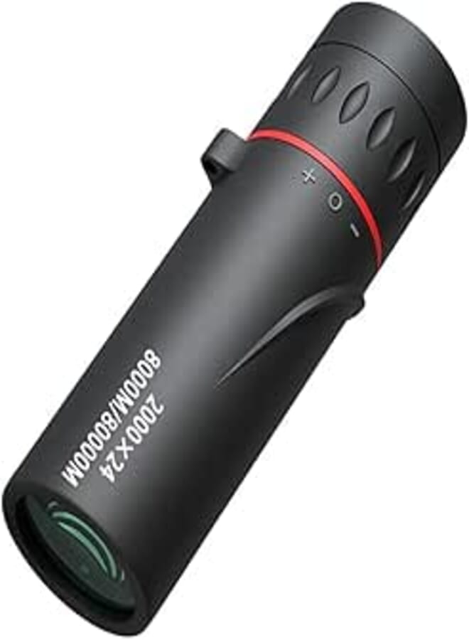 Mini Telescope for Adults,2000X24 Monocular Focus Optics Telescopes onocular Power Monocula,Waterproof Mini Monocular Telescope 8000M/80000M for Sporting Events,Concerts,Camping,Scope,Travelling